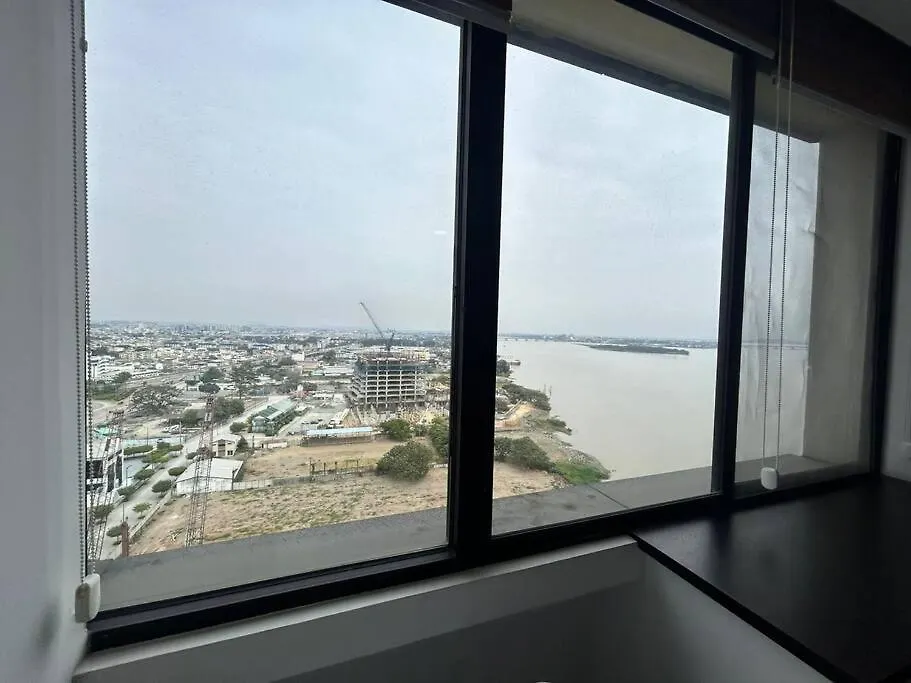 Departamento Doble Con Vista A La Ciudad Y Rio Apartment Guayaquil